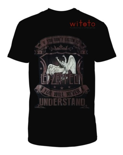 Camiseta Hombre  Led Zeppelin