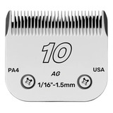 Cuchilla Nro  10 Compatible Con Ainds, Oster, Wahl, Otras