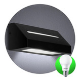 Aplique Pared Led Monaco 102-1 Foco E27 Exterior + Lampara