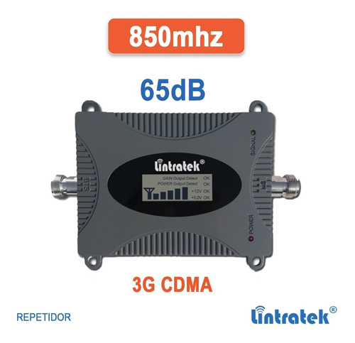 Repetidor Celular 850mhz 3g 65db Voz E Dados