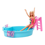 Barbie Set De Juego Piscina Incluye Muñeca  - Mattel Bestoys