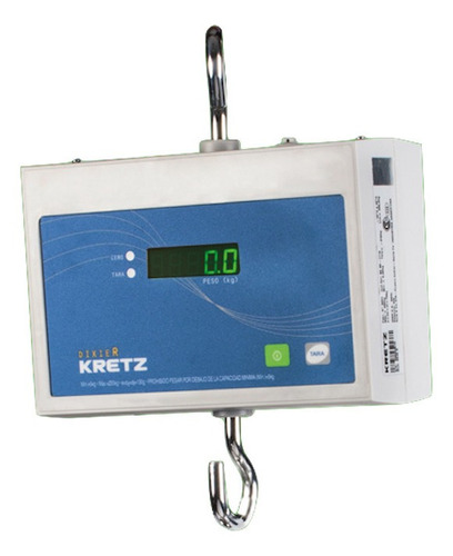Balanza Comercial Digital Colgante Kretz Dixie R 200kg 220v