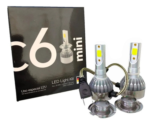 Kit Cree Led C6 Mini Sin Coolers Refrigeración Cerámica 