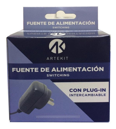 Fuente Switching 9v 1a 1amp P/ Pedales Y Teclados Inv.pola.