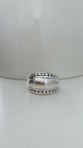 Anillo Inflado. Plata 925