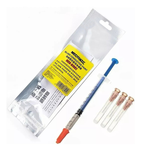 Tinta Conductiva Pintura De Plata 0.5ml Mechanic