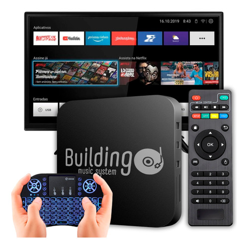 Tv Box Aparelho Android Converta Sua Tv Em Smart Fretegrátis