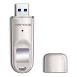 Pendrive 128gb Privado Con Lector De Huellas Dactilares Mts-ironclad