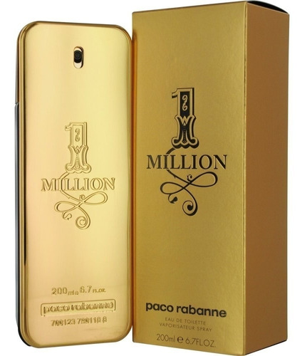 Perfume One Million Paco Rabanne Hombre 200 Ml Original 100%