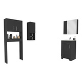 Mueble Lavamanos Y Optimizador Muro + Botiquin Barcelona