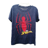 Playera Spiderman Marvel Original Para Niño