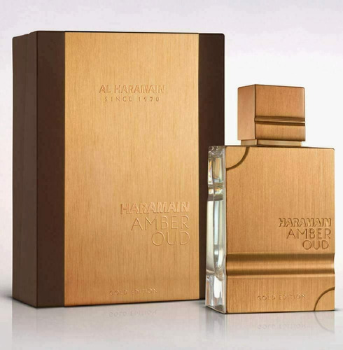 Perfume Unisex Al Haramain Amber Oud Gold 200 Ml Edp Usa Volumen De La Unidad 200 Ml