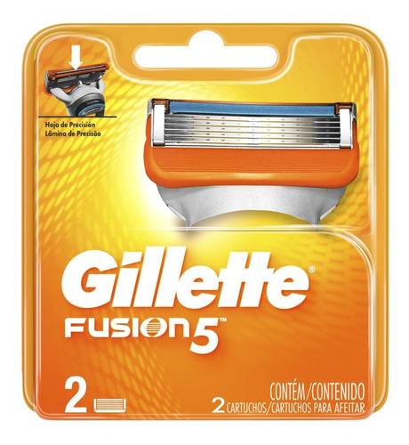 Carga Para Lâmina De Barbear Gillette Fusion Proglide 2 U