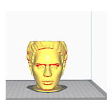 Mate Frida Kahlo Archivo Stl Impresion 3d 