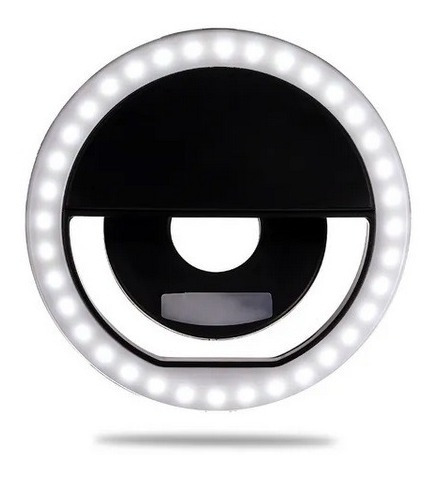 Aro Selfie Ring Light Para Celular Selfie Recargable Usb