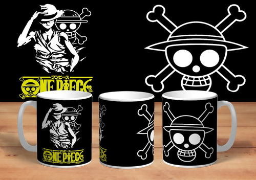 Taza De Ceramica Luffy Monkey One Piece