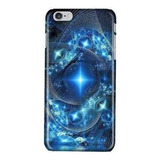 Funda Celular Arte Estrellas Azules Para Toda Marca De Cel *