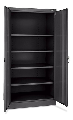 Gabinete Industrial - 91x46x183cm, Negro