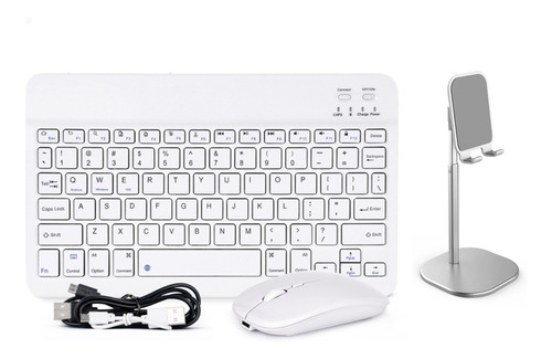 Kit De Teclado Con Ratón Bluetooth Español Con Tecla Ñ