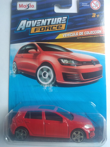 Vw Golf Gti 2017 Rojo De Maisto