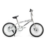 Bicicleta Bmx Rodado 20 Randers Bke360 Aluminio Cromado Color Plata