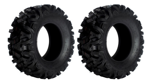 2 Llantas 25x10-12 Knight Terra Plus 6 Capas Cuatrimoto Atv 