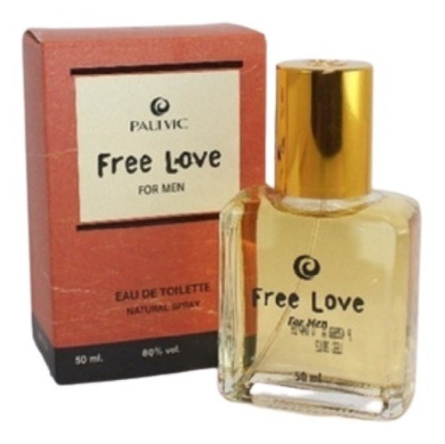 Perfume Free Love Paulvic 50ml Fragancia Hombre 