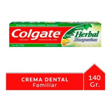 Crema Dental Colgate Herbal Blanqueadora 140 Grs