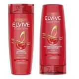 Combo Elvive Shampoo Y Acondicionador Color Vive 400ml