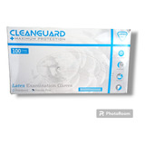  Guante Latex Cleanguard Libre De Polvo Grande 100 C/u