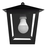 Aplique Pared Exterior Farol Colonial Lampara + Foco Led 7w