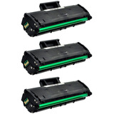 Kit 3 Toner Compatível D111 Mlt D111s M2070 M2070w 2070w