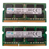 Memorias Ram Samsung 8gb (4gbx2) 2rx8 Pc3l 12800s Portátiles