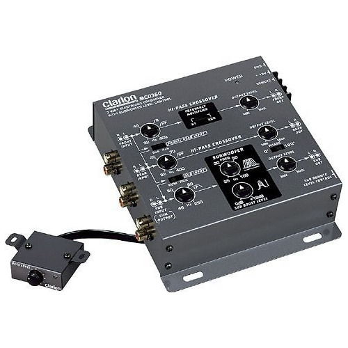 Clarion Crossover Electronico De 3 Vias Mcd360