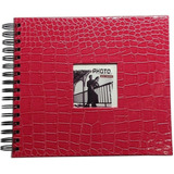 Álbum Scrapbook Vermelho 20x23