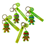 Llaveros Tortugas Ninja (paquete De 4)