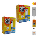 Sbp Multi Inseticida 2 Aparelho Automático + 2 Refis 250 Ml 