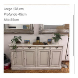 Cristalero Blanco Para Living/comedor