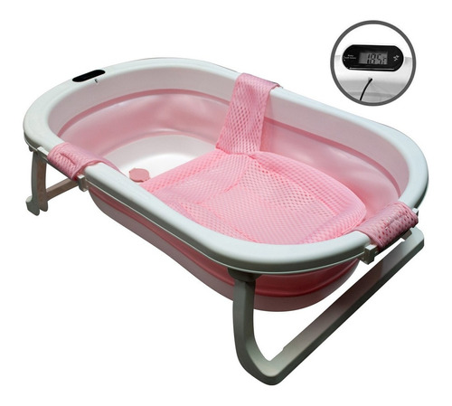 Bañera Para Bebes Avanti Plegable Manija + Red + Termómetro