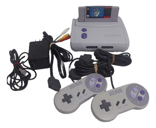 Consola Snes Jr +  Super Mario World / Snes / *gmsvgspcs*