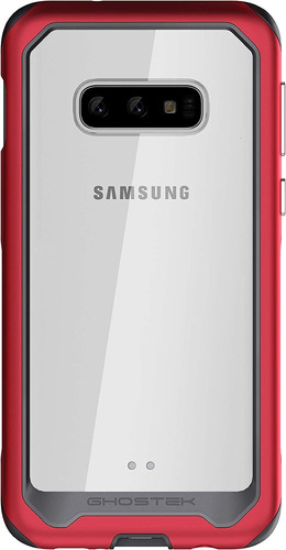 Funda Para Samsung Galaxy S10e - Transparente/roja