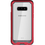 Funda Para Samsung Galaxy S10e - Transparente/roja