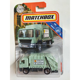 Matchbox Garbage King Camion Basura Service Verde Mb0