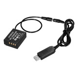 Paquete De Batería Ficticia Andoer De 5 V, Usb A, Np-w126, A