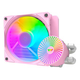 Water Cooler Aigo Darkflash Radiant Dc120, Argb, 120mm Pink Led Argb