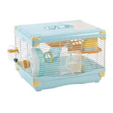 Jaula Plastica Hamster Land Azul 1 Piso Anti-mordidas Sunny