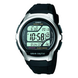 Reloj Casio  Eaw-wv-58a-1av  Wv58a-1avcr Waveceptor Black Re