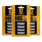 Headblade Cuchillas De Afeitar Hb6 De Repuesto Para Hombre,