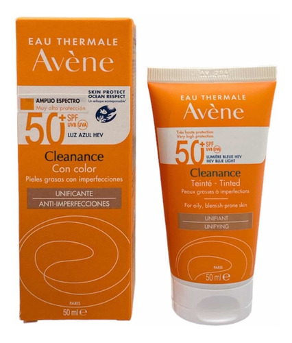 Avene Cleanance Spf50+ Con Color 50ml