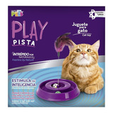 Fancy Pets Jgte. Gato Play Pista Interactiva Resorte Y Pluma